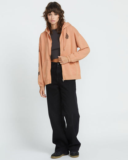 Women's Stone Art Up Zip Sandstone - Volcom