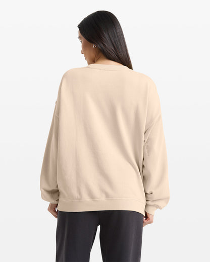Women's Stone Soft Crew Oat - Volcom