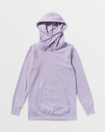 Women's Tower Pullover Fleece Lavender Aura - Volcom