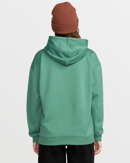Women's Essential Hydro Hoodie Spruce Green - Volcom