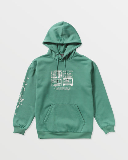Women's Essential Hydro Hoodie Spruce Green - Volcom