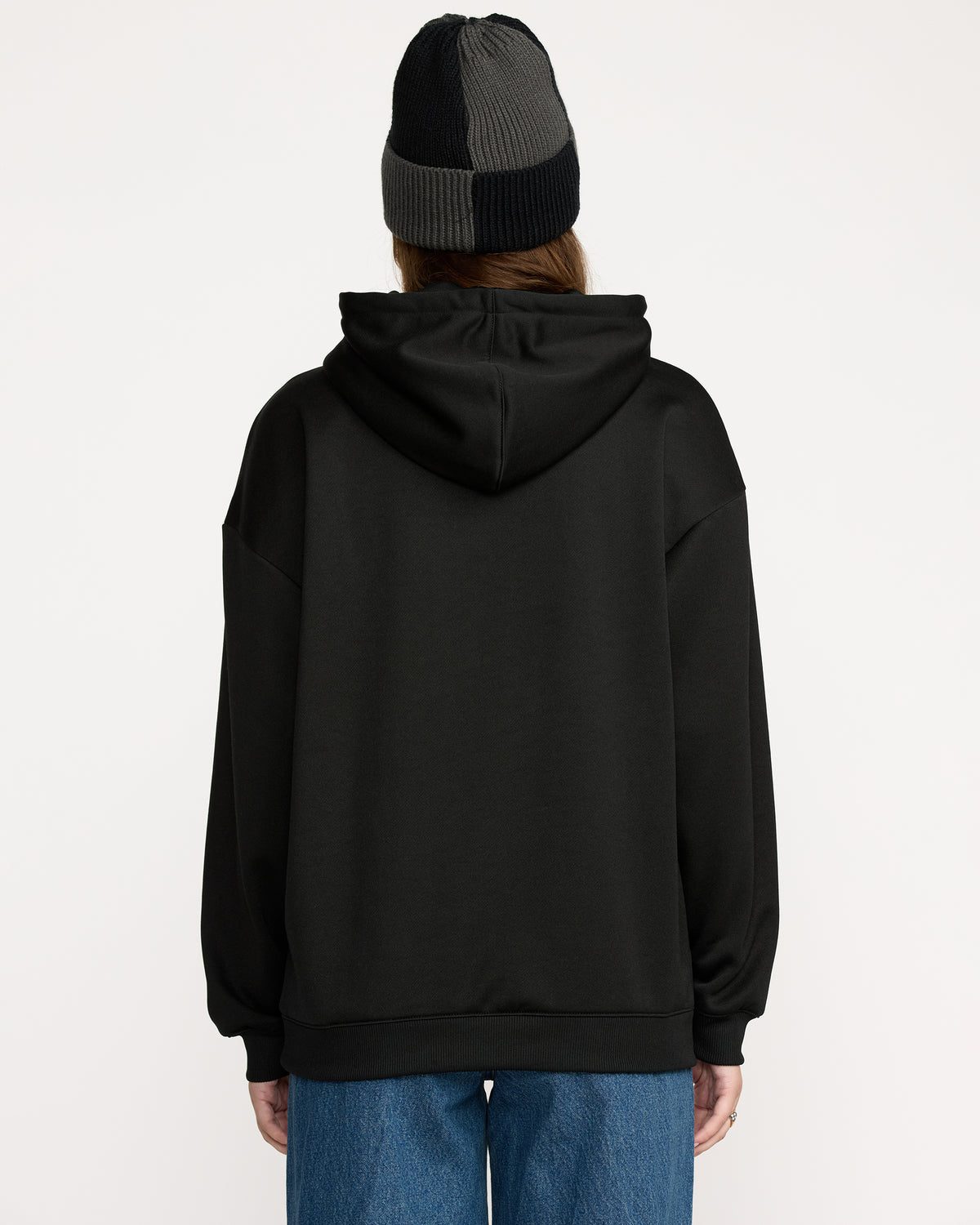 Women's Essential Hydro Hoodie Black - Volcom