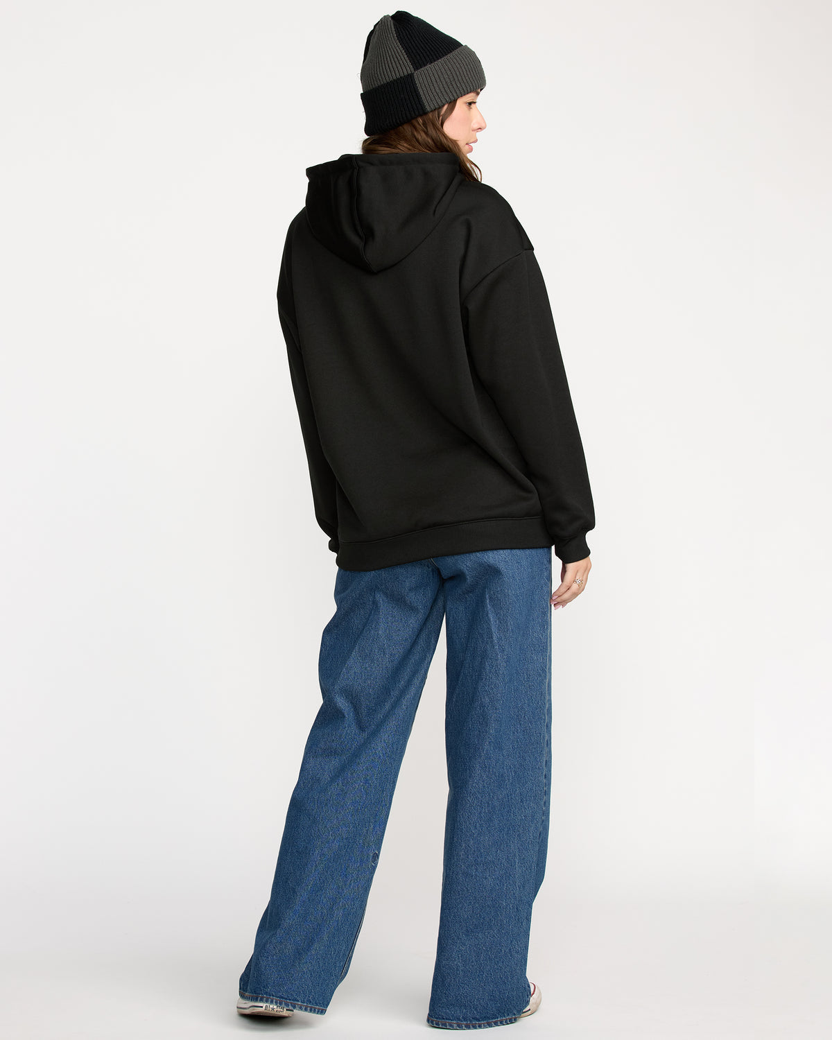 Women's Essential Hydro Hoodie Black - Volcom