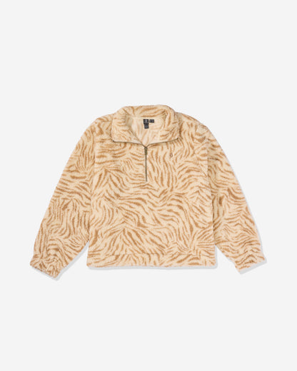 Women's Halfstone Zip Sweatshirt Vintage White - Volcom