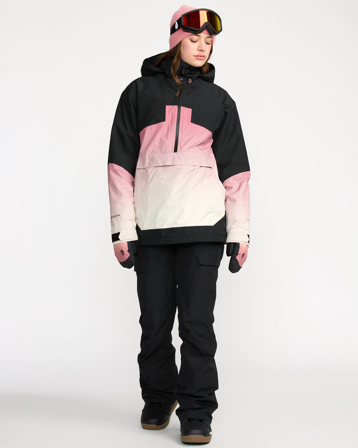 Women's Fern Insulated Gore Pullover Mesa Rose - Volcom