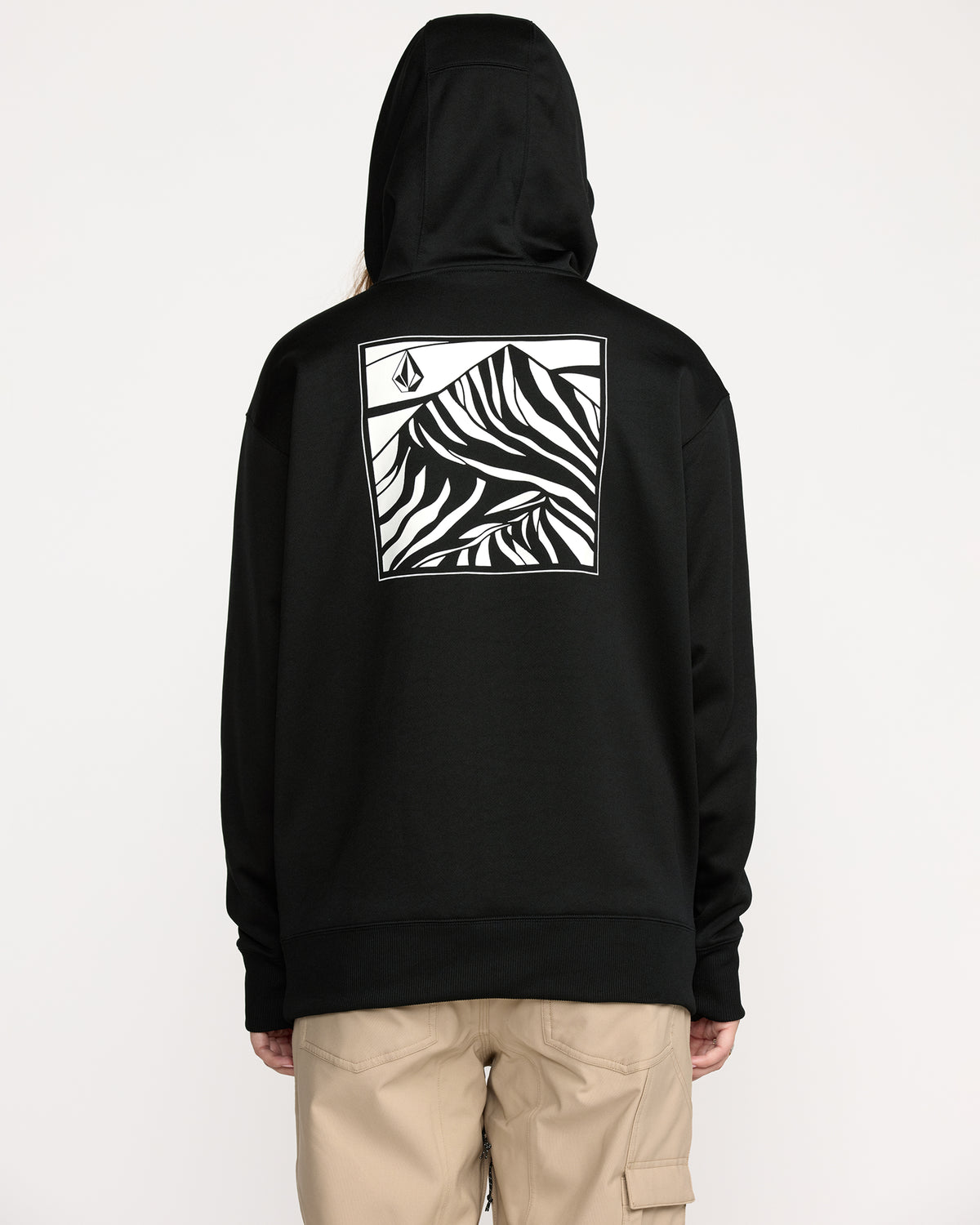 Women's Riding Hydro Pullover Black - Volcom