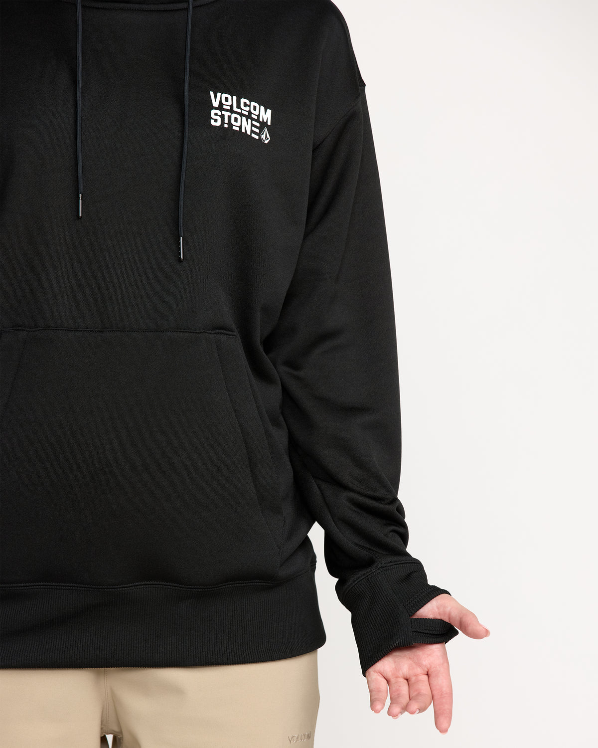 Women's Riding Hydro Pullover Black - Volcom