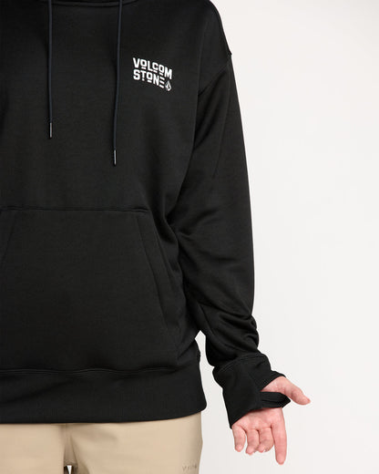 Women's Riding Hydro Pullover Black - Volcom