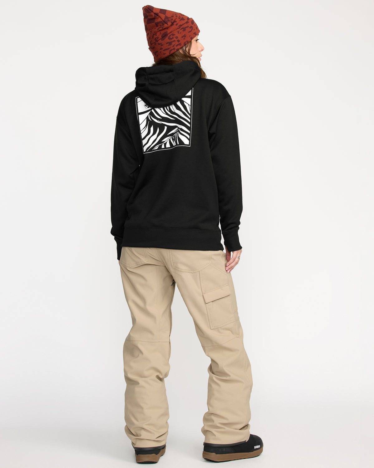 Women's Riding Hydro Pullover Black - Volcom