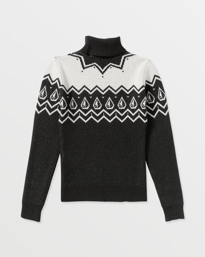 Women's Fireside Sweater Black - Volcom