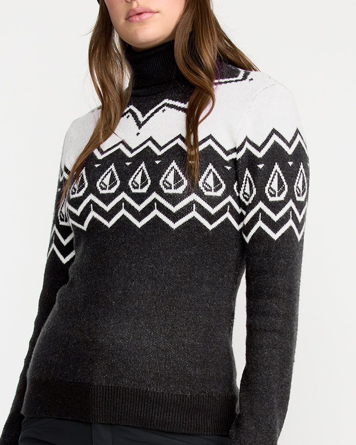 Women's Fireside Sweater Black - Volcom