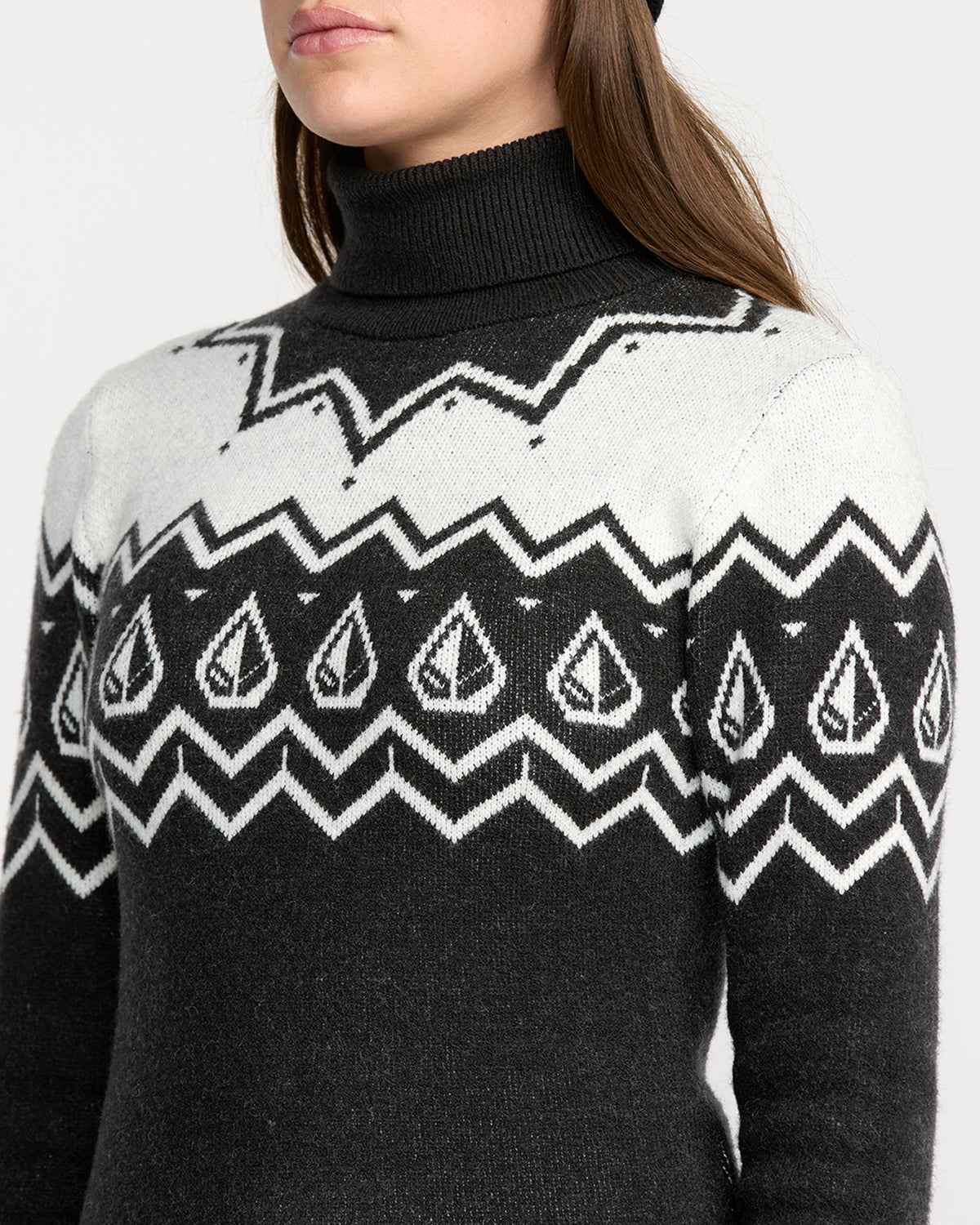 Women's Fireside Sweater Black - Volcom