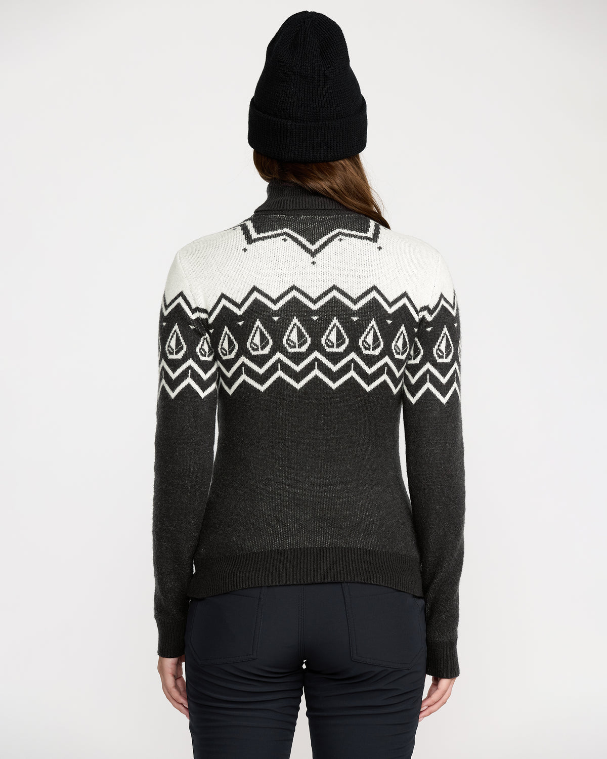 Women's Fireside Sweater Black - Volcom