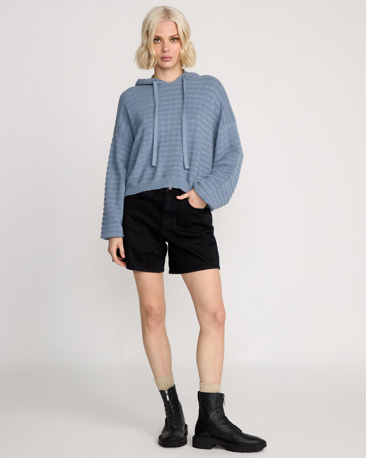 Women's Gurrl Gang Sweater Carolina Blue - Volcom