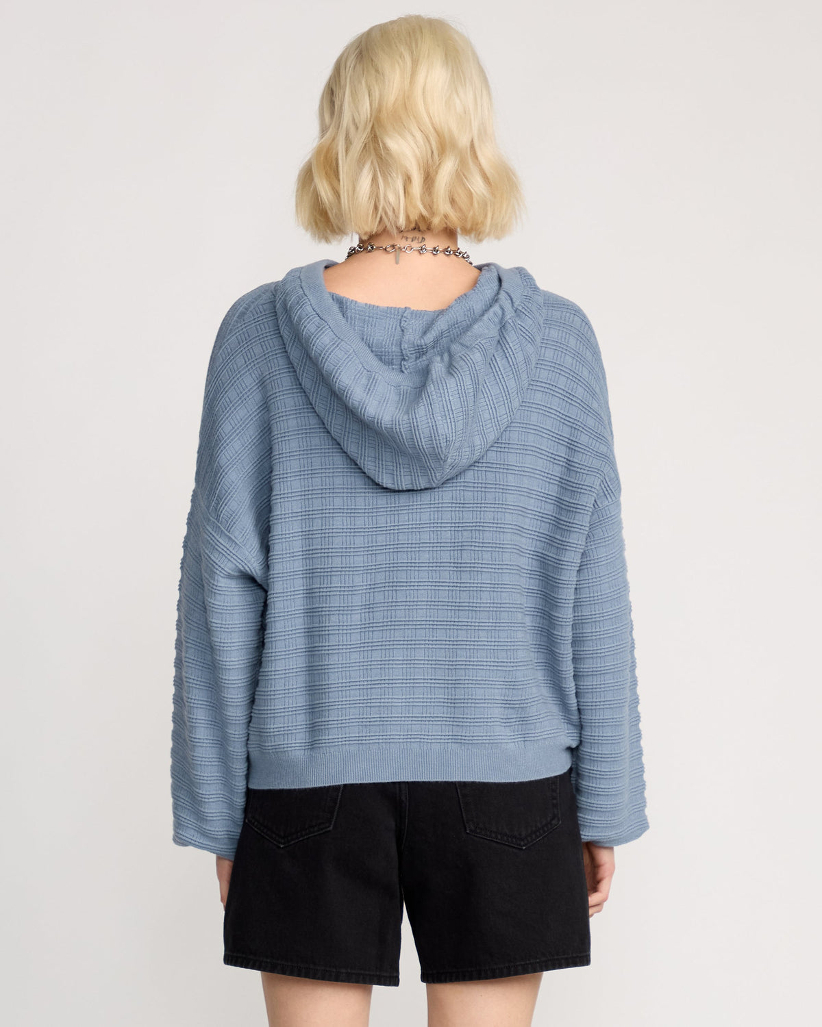 Women's Gurrl Gang Sweater Carolina Blue - Volcom