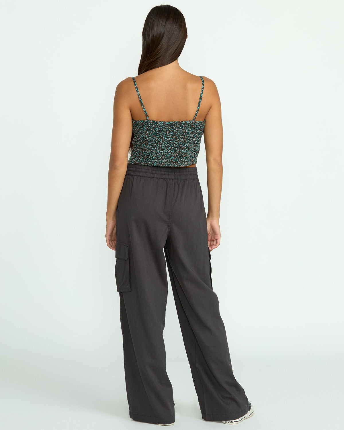 Women's Lived In Beach Pants Vintage Black - Volcom