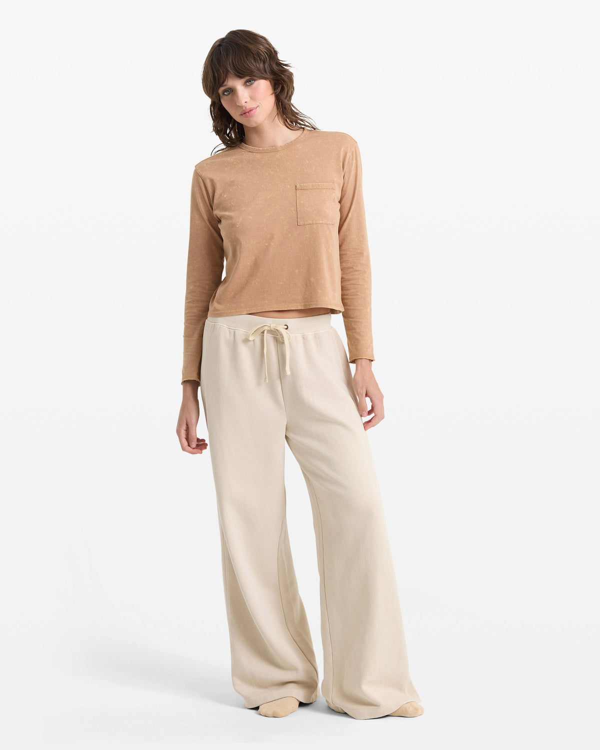 Women's Stone Soft Pants Oat - Volcom