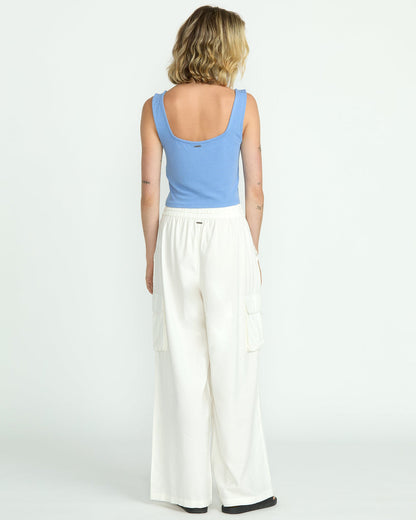 Women's Coco Ho Beach Pants Star White - Volcom