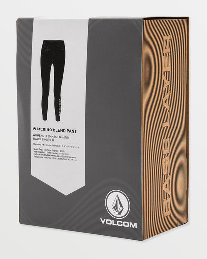 Women's Merino Blend Pant Black - Volcom