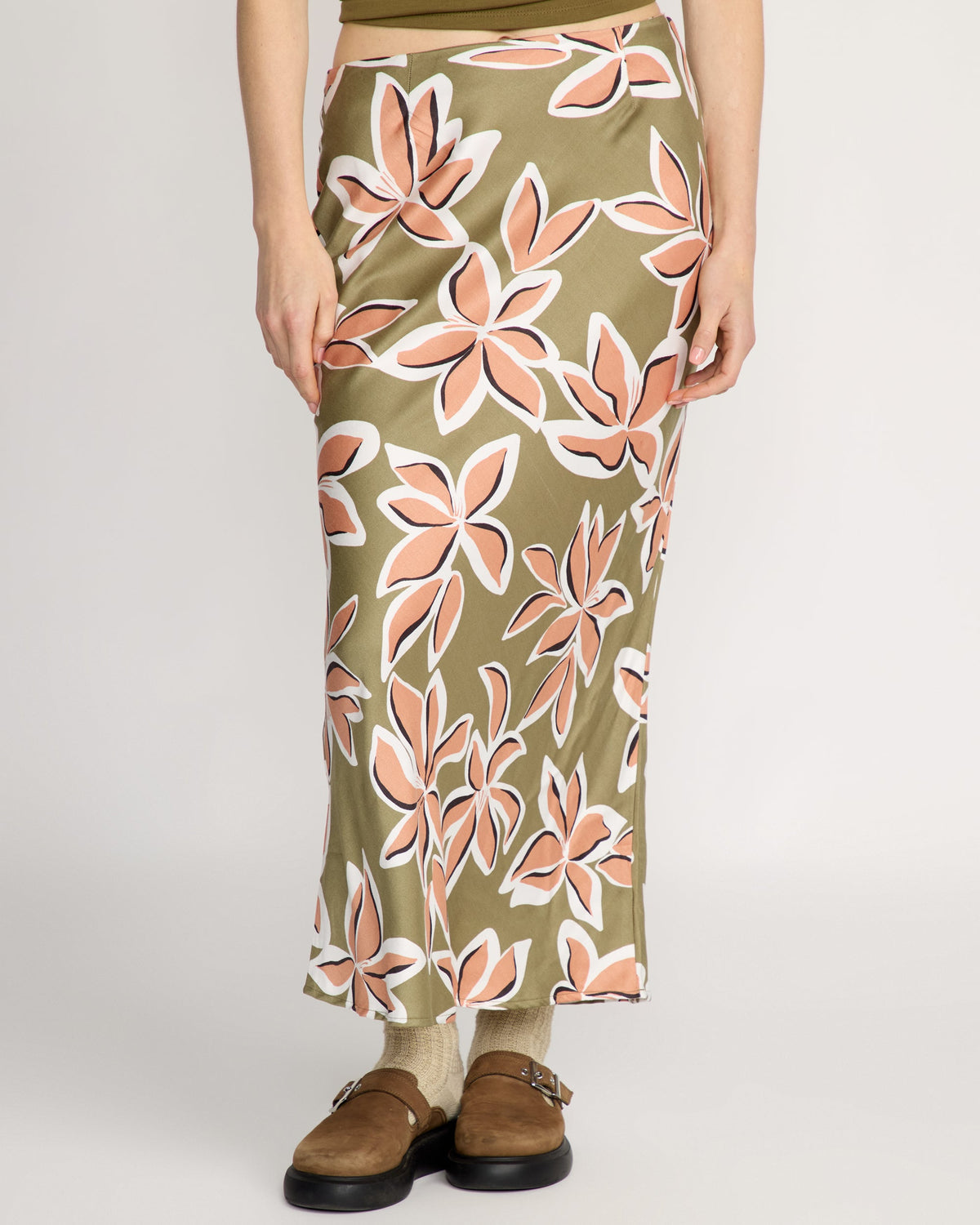 Women's Psychonic Skirt Light Army - Volcom