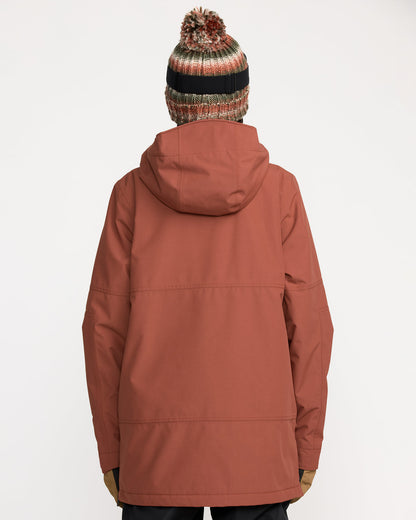Women's Qc Cruiser Insulated Parka Henna - Volcom