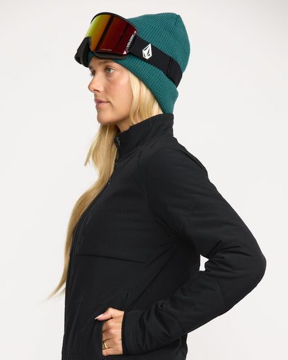 Women's Evergreen Full Zip Jacket Black - Volcom