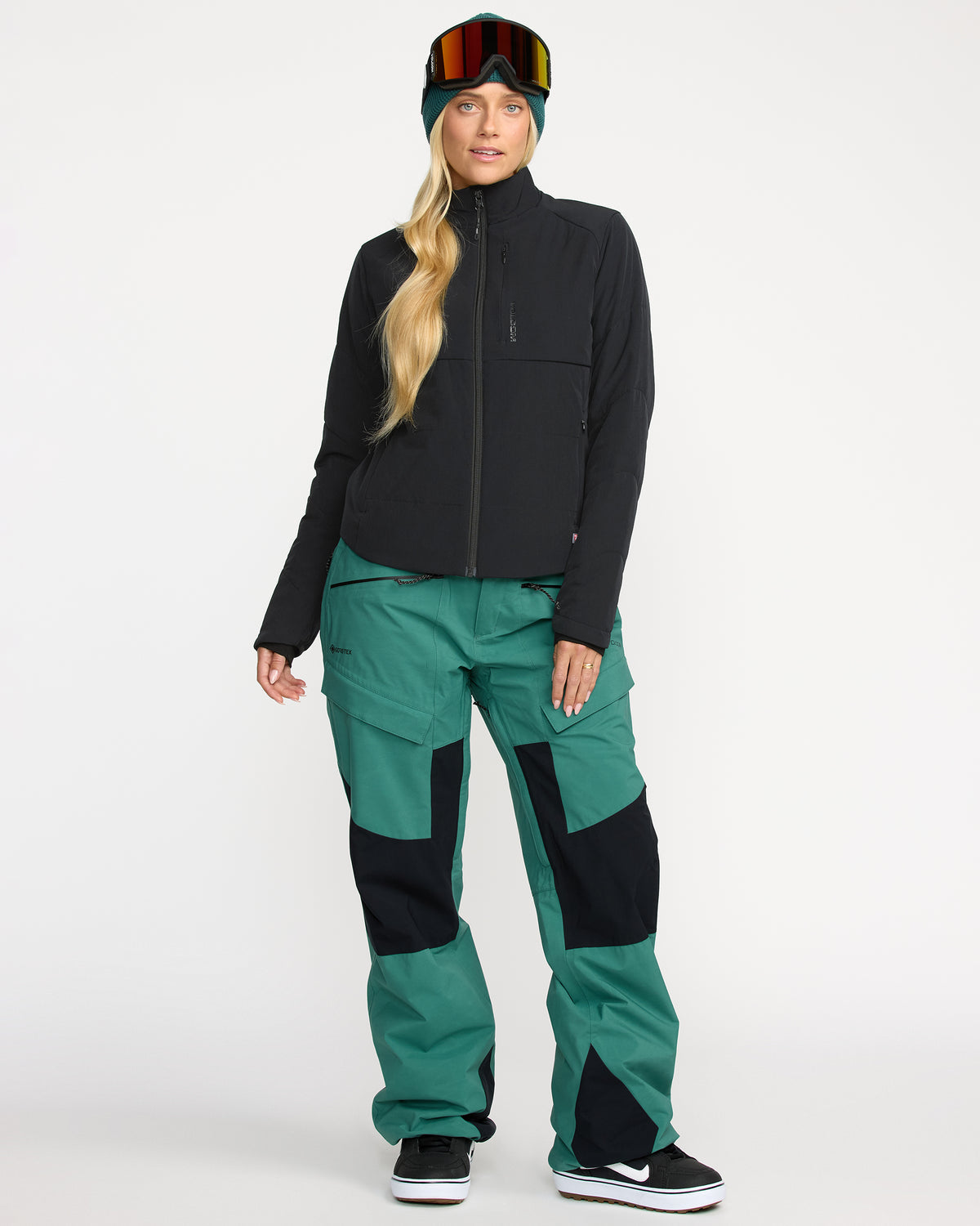 Women's Evergreen Full Zip Jacket Black - Volcom