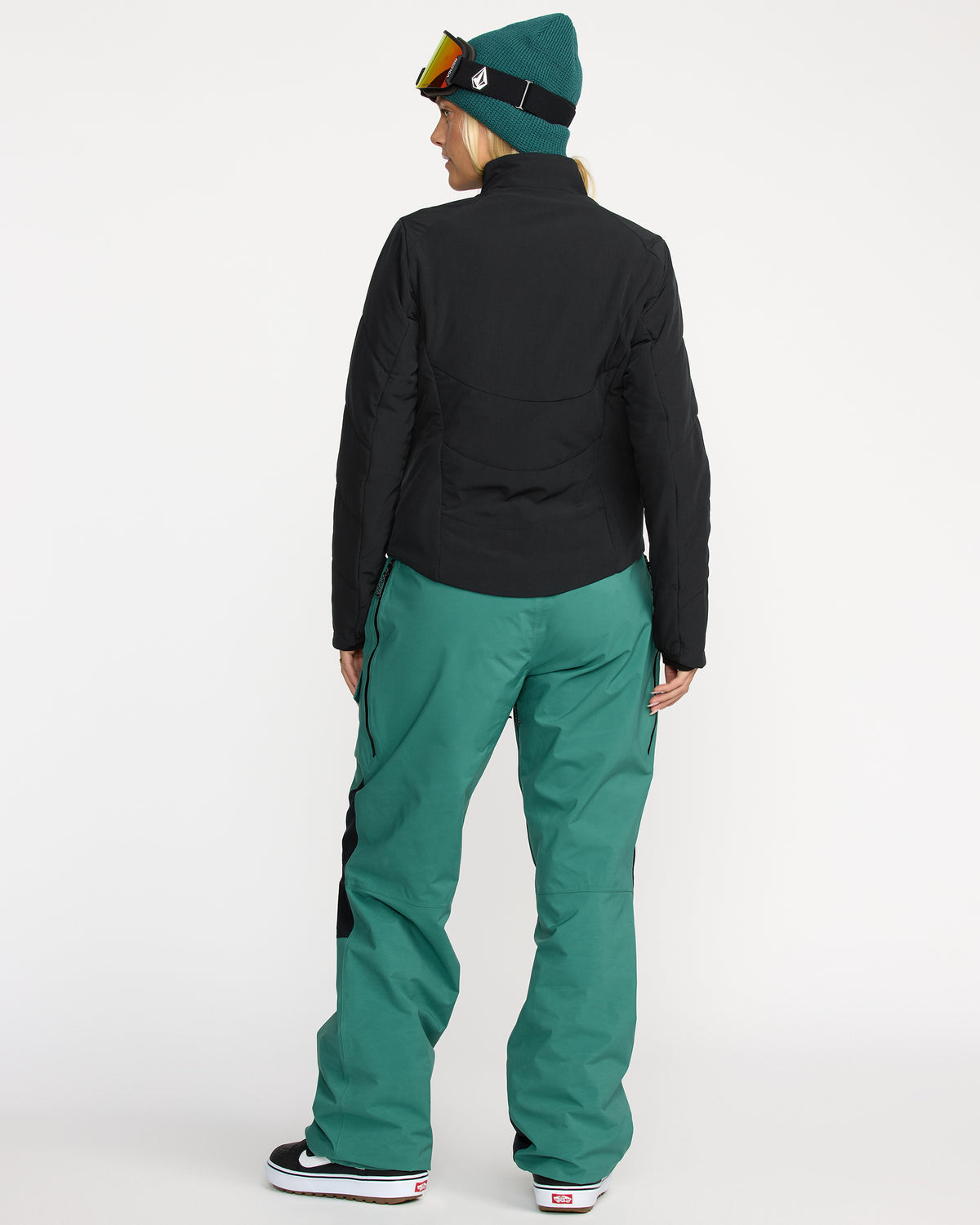Women's Evergreen Full Zip Jacket Black - Volcom