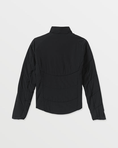 Women's Evergreen Full Zip Jacket Black - Volcom