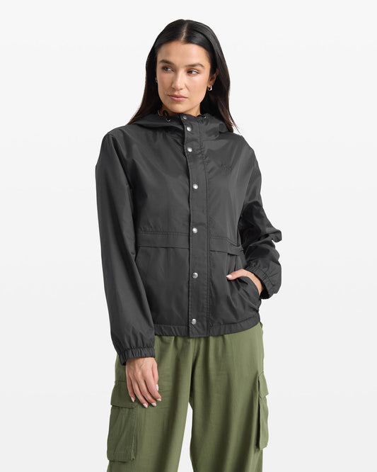 Women's Stonewind Jacket Vintage Black - Volcom