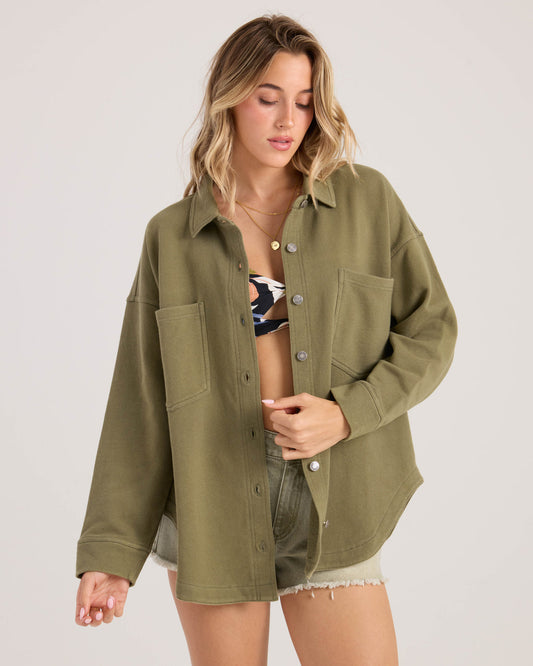 Women's Nollie Jacket Bayleaf - Volcom
