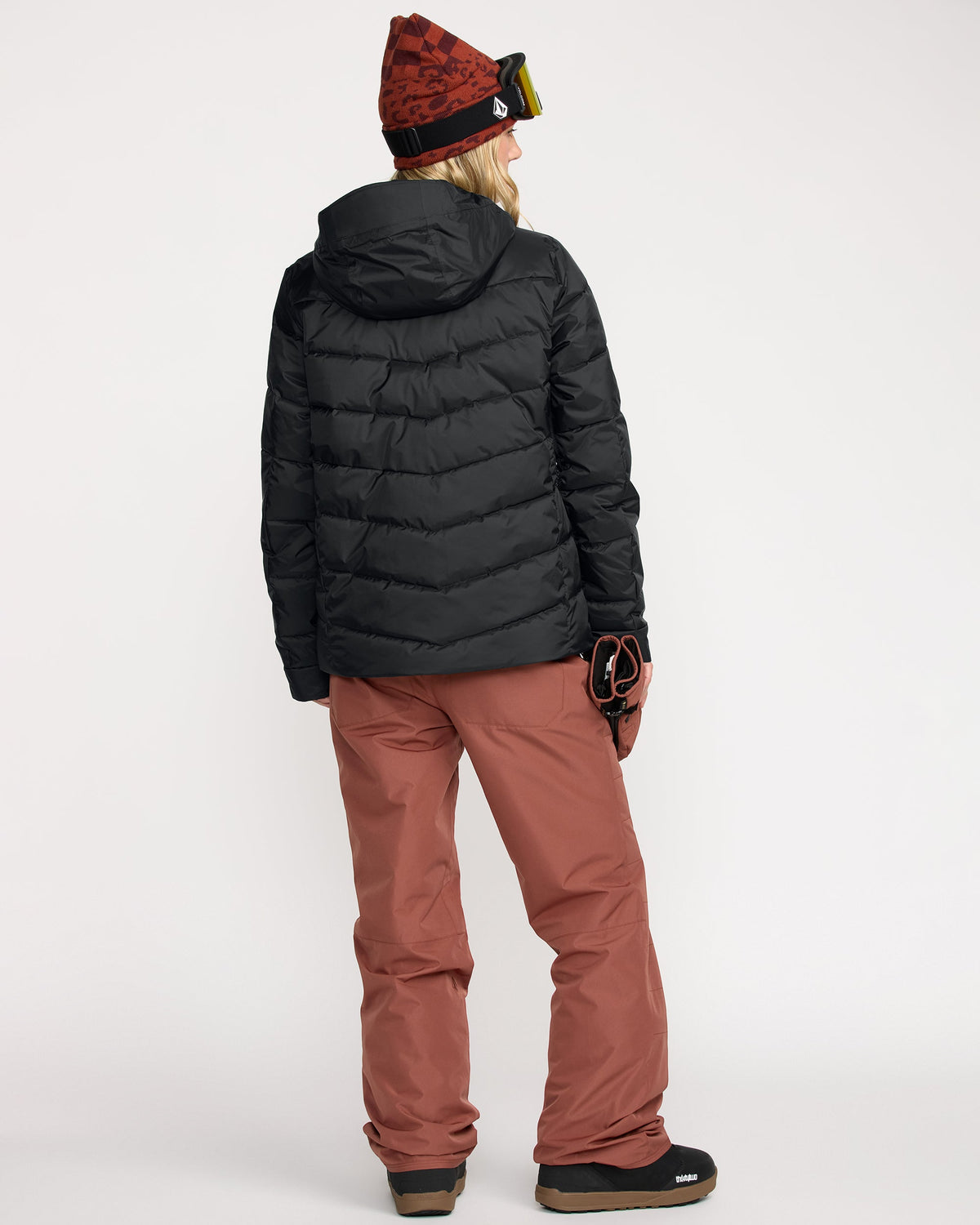 Women's Estes Puff Jacket Black - Volcom