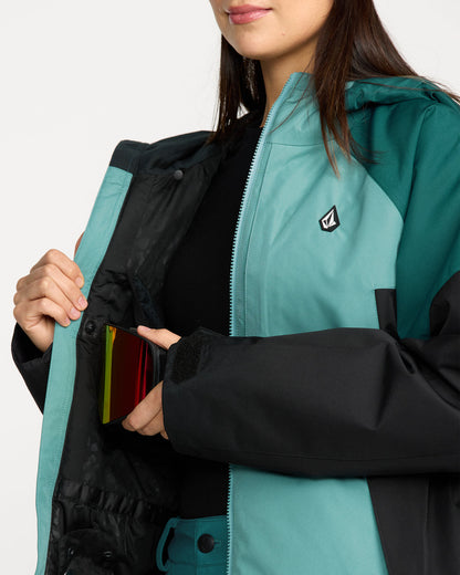 Women's Agate Insulated Jacket Arctic Blue - Volcom