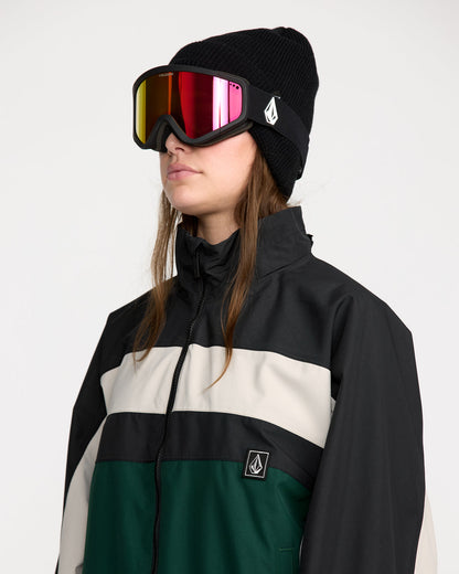 DLM Jacket Black Green - Volcom