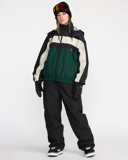 DLM Jacket Black Green - Volcom