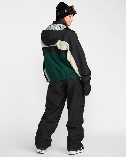 DLM Jacket Black Green - Volcom