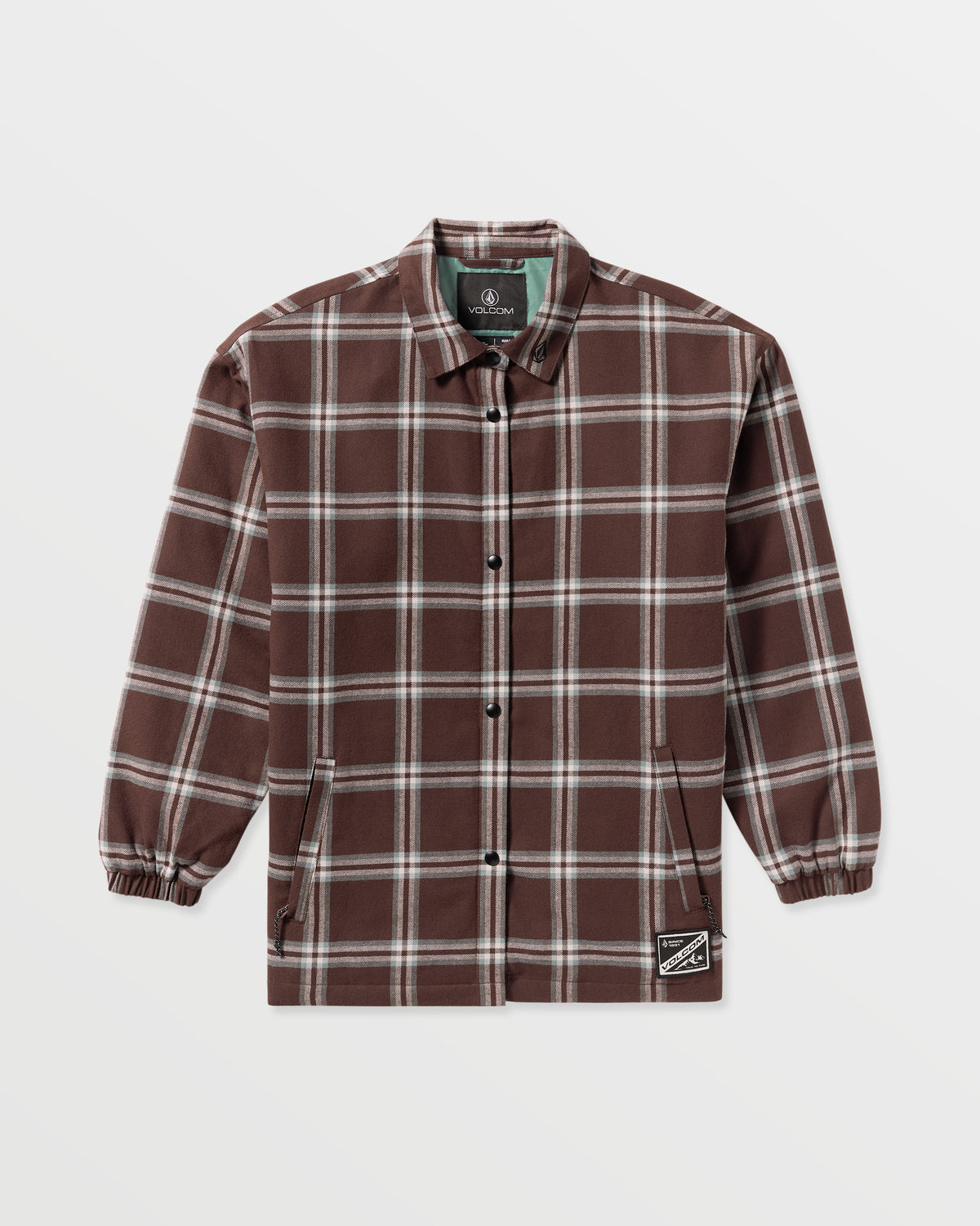 Women's Ins Riding Flannel Jacket Oxblood - Volcom