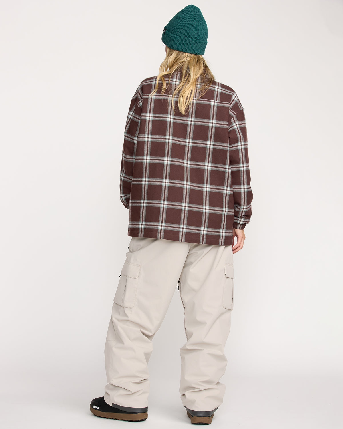 Women's Ins Riding Flannel Jacket Oxblood - Volcom
