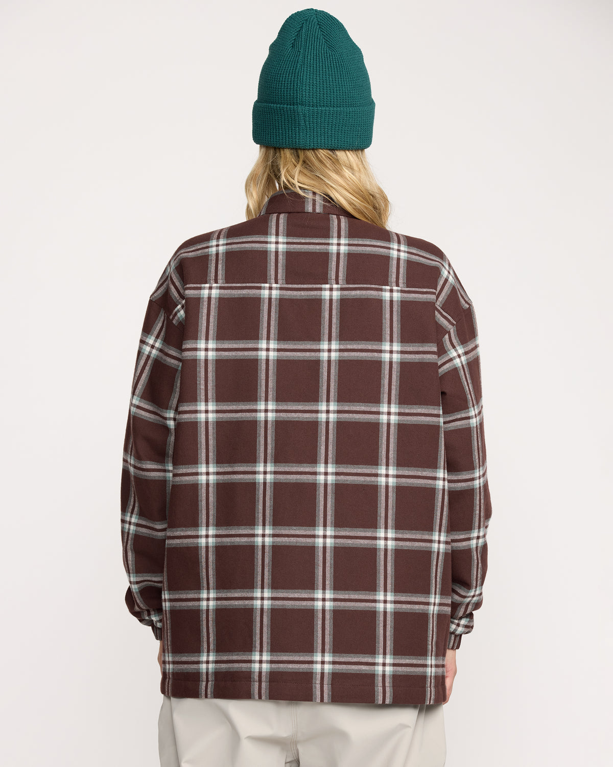 Women's Ins Riding Flannel Jacket Oxblood - Volcom