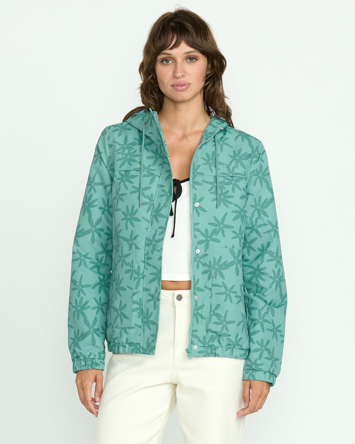 Women's Enemy Stone Jacket Stormy Blue - Volcom