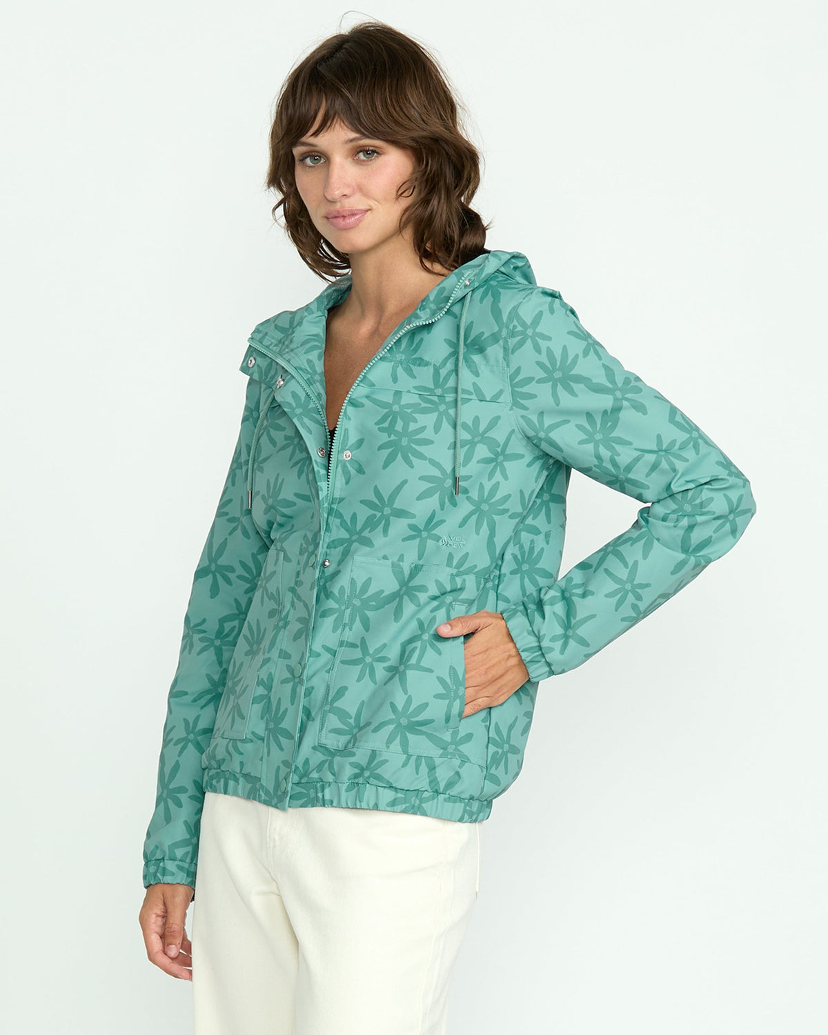 Women's Enemy Stone Jacket Stormy Blue - Volcom