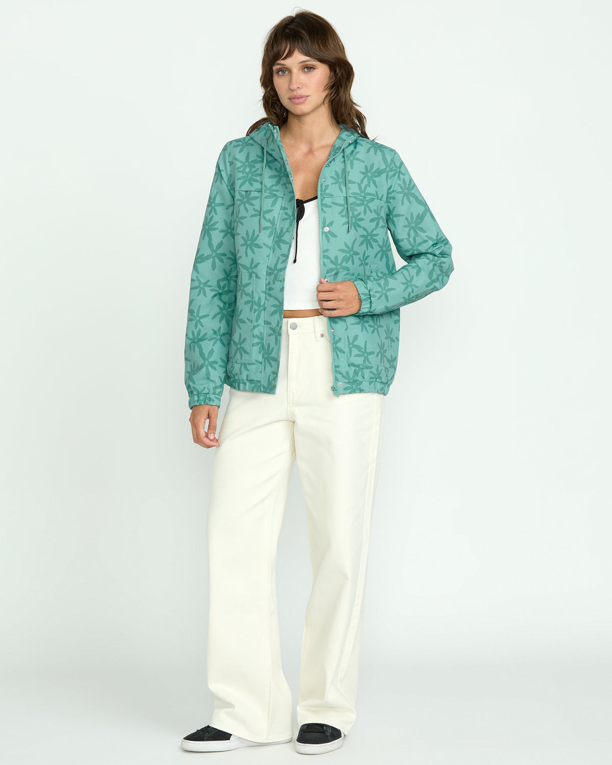 Women's Enemy Stone Jacket Stormy Blue - Volcom
