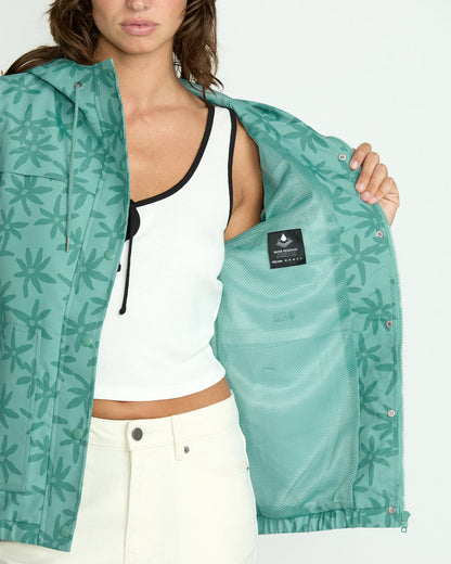 Women's Enemy Stone Jacket Stormy Blue - Volcom