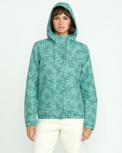 Women's Enemy Stone Jacket Stormy Blue - Volcom