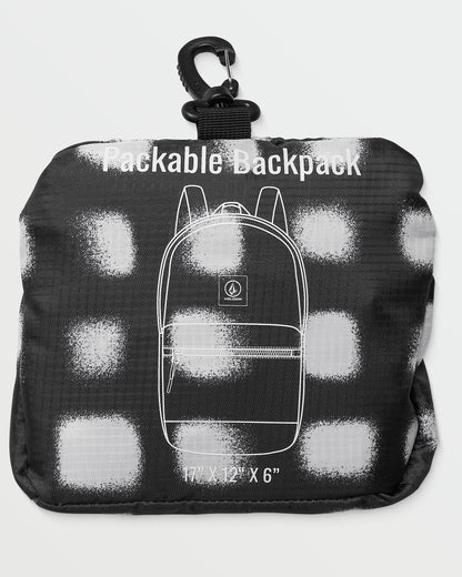 Bt Packable Backpack Black/White - Volcom