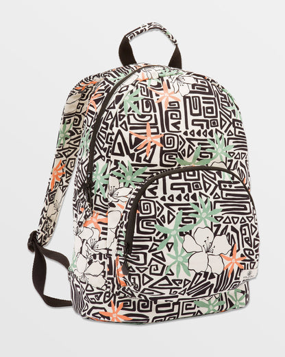 Schoolyard Canvas Backpack Star White - Volcom