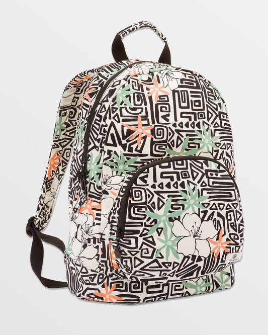 Schoolyard Canvas Backpack Star White - Volcom