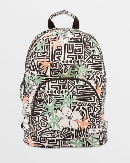 Schoolyard Canvas Backpack Star White - Volcom
