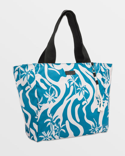 Bay Bae Beach Tote Sea Blue - Volcom
