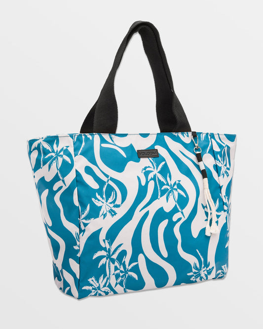 Bay Bae Beach Tote Sea Blue - Volcom